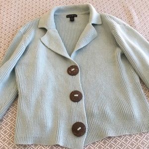 Pure & Co light blue sweater